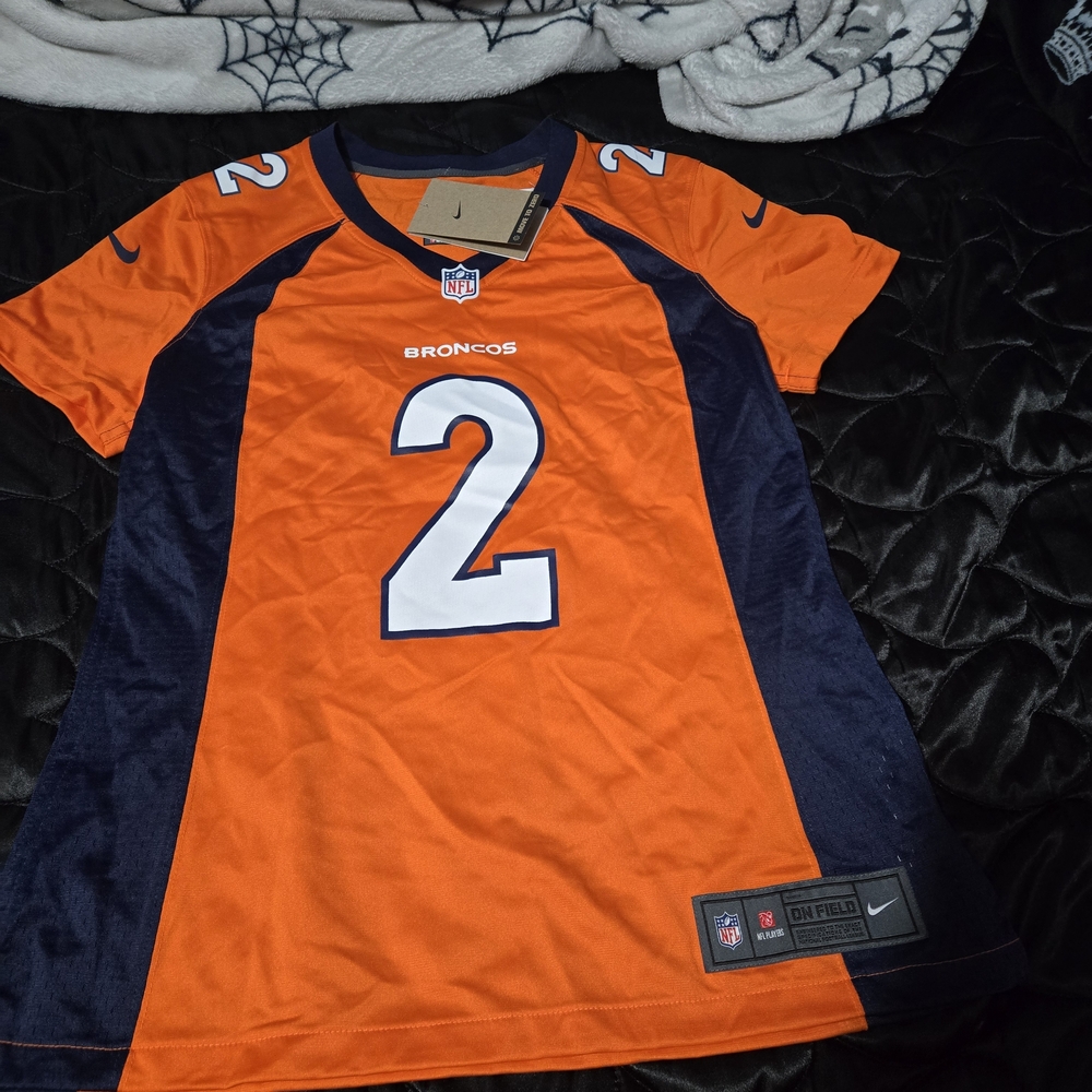 Nike Denver Broncos Orange #2 Football Jersey Size M